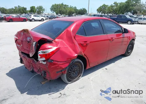 2014 Toyota Corolla Le z USA, uszkodzony, nr VIN 5YFBURHE4EP044761
